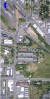 Aerial photograph of US 95 corridor